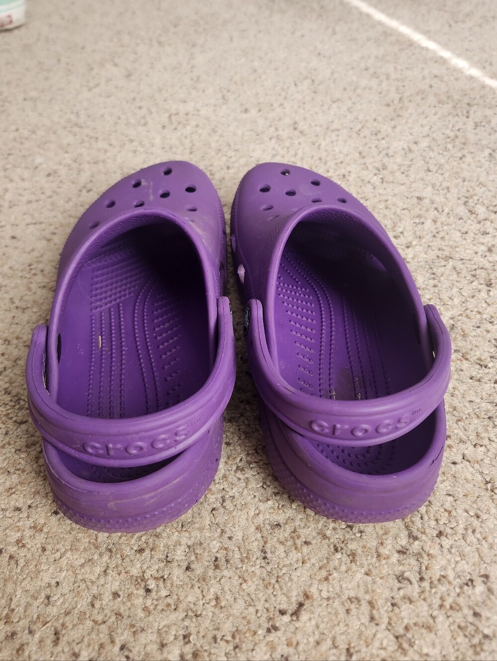 Women's Purple Crocs - Picture 7 of 10